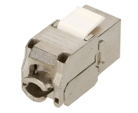 ExtraLink  Moduł keystone port RJ45 STP 6a (srebrna) - 1323222 - zdjęcie 2